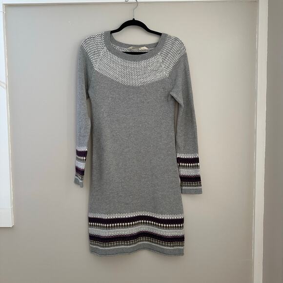 Athleta fair Isle Nordic sweater dress size‎ small - Picture 1 of 6